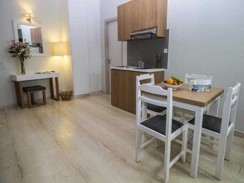 Elia Stalos Apartments Agia Marina المظهر الخارجي الصورة